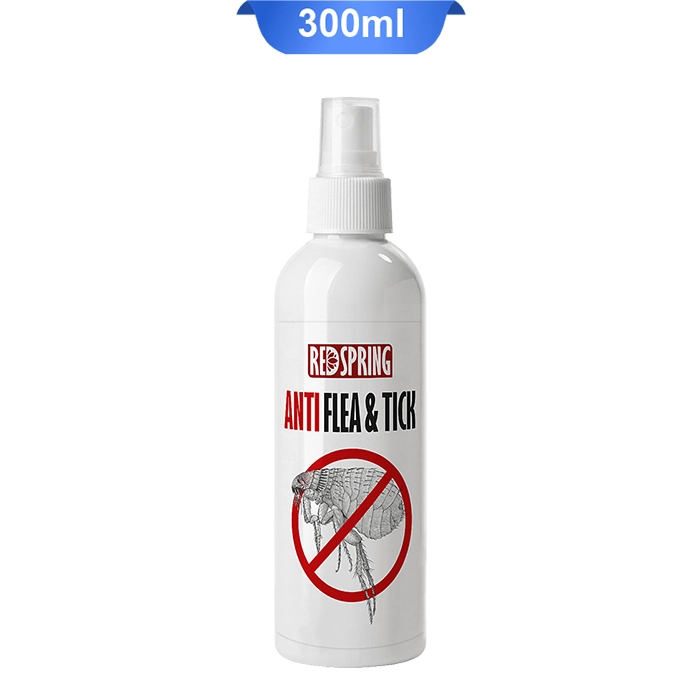 SPRAY_ اسپری دافع کک و کنه سگ و گربه رد اسپرینگ (RedSpring) وزن 300 میلی لیتر کد 112083 - Image 1