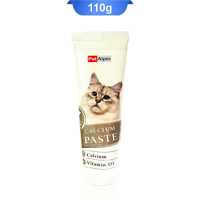 calcium_cat خمیر گربه حاوی کلسیم پت آلپین (Taurine) وزن 110 گرم کد 112071 - Image 1