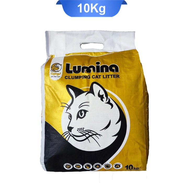 carbon خاک بستر گربه برند لومینا مدل گرانول کربن دار وزن 10 کیلوگرم - Image 1