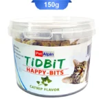 تشویقی سطلی گربه حاوی کت نیپ تیدبیت (Catnip) وزن 150 گرم کد 105045