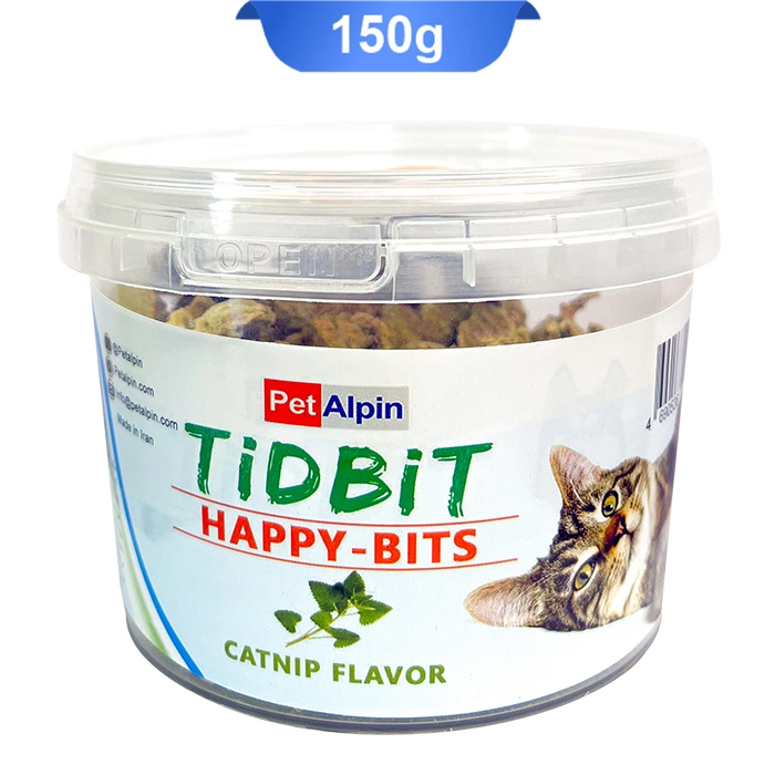 catnip تشویقی سطلی گربه حاوی کت نیپ تیدبیت (Catnip) وزن 150 گرم کد 105045 - Image 1