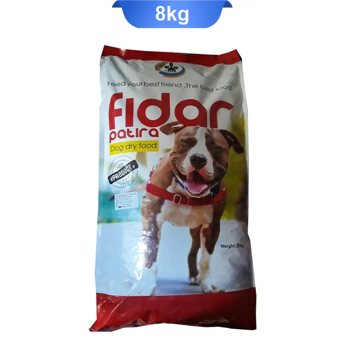 fidar 6 غذا خشک سگ بالغ نژاد بزرگ فیدار وزن 8 کیلوگرم Fidar Patira Dog Dry Food Adult - Image 1