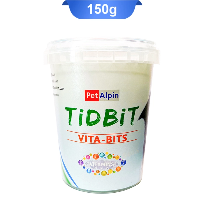 multivitamin_dog تشویقی سطلی مولتی ویتامین سگ تیدبیت (Vitamins) وزن 150 گرم کد 104078 - Image 1