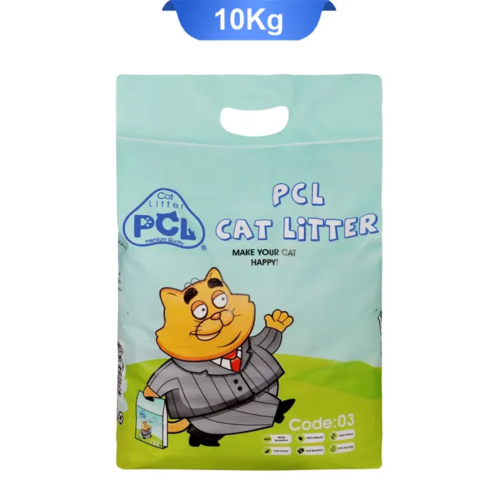 pcl2 خاک بستر گربه برند پی سی ال مدل 03 PCL وزن 10 کیلوگرم - Image 1