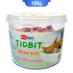 تشویقی سطلی گربه مدل ریلکس(آرامش بخش) تیدبیت (Relax) وزن 150 گرم کد 105043