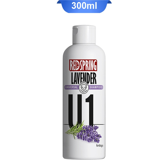 shampoo_lavender شامپو سگ با عصاره لوندر مدل U1 رد اسپرینگ (RedSpring) وزن 300 میلی لیتر - Image 1