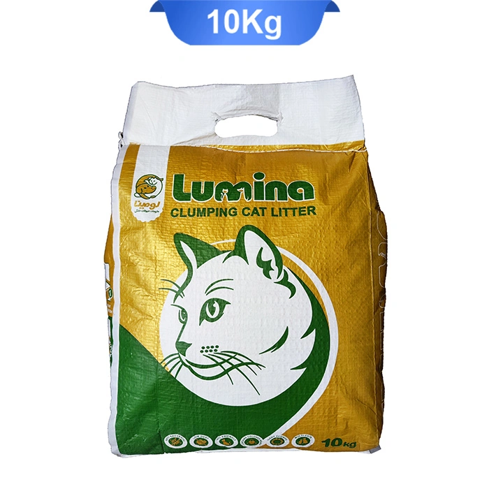 starberry خاک بستر گربه برند لومینا مدل گرانول با رایحه توت فرنگی وزن 10 کیلوگرم - Image 1