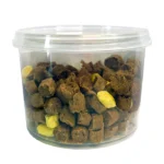 تشویقی سطلی گربه حاوی تائورین طعم مرغ و پنیر تیدبیت (Taurine) وزن 150 گرم کد 105044 - Image 2