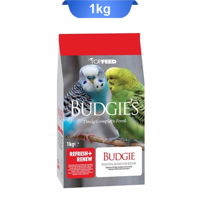 مرغ_عشق غذای خشک مرغ عشق تاپ فید مدل Budgie's وزن 1 کیلوگرم - Image 1
