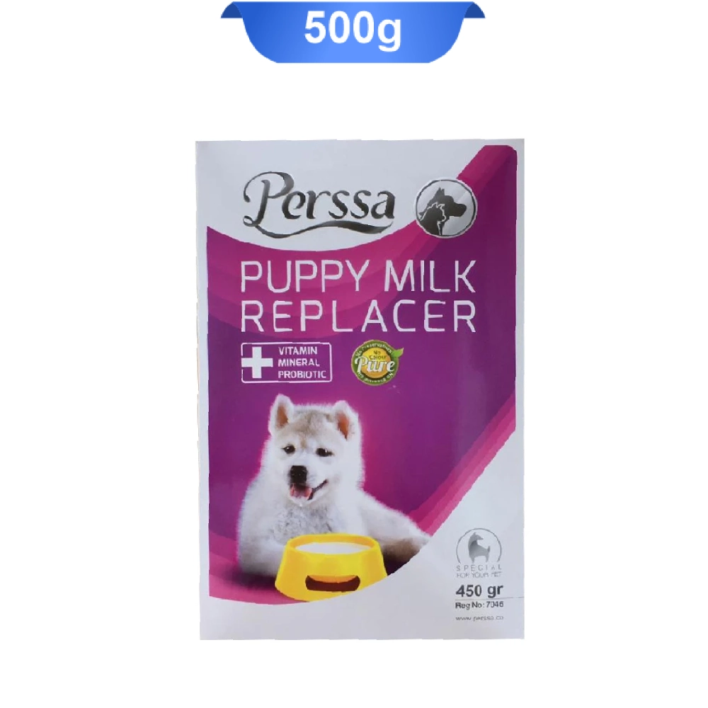 Presa dog milk powder شیر خشک سگ پرسا وزن 450 گرم