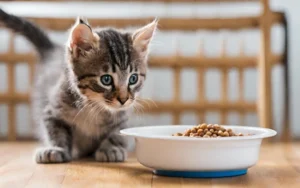 شروع غذای بچه گربه در سن 2 ماهگی به بعد