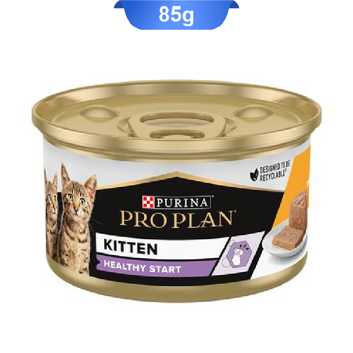 image-of-proplan-baby-kitten-canned-food-with-chicken-taste-weight-85-grams-n کنسرو بچه گربه پروپلن طعم مرغ وزن 85 گرم ProPlan Kitten - Image 1