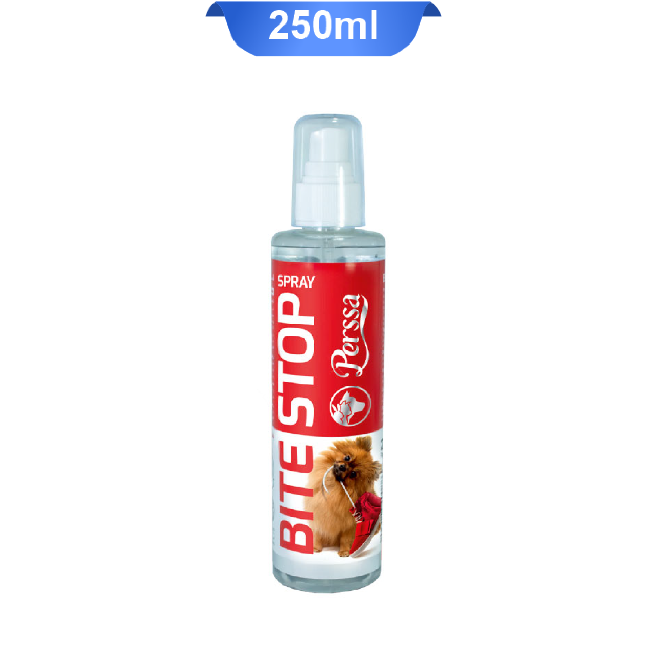 perssa-bite-stop-spray-250ml اسپری ضد گاز گرفتن سگ و گربه پرسا حجم 250 میلی لیتر