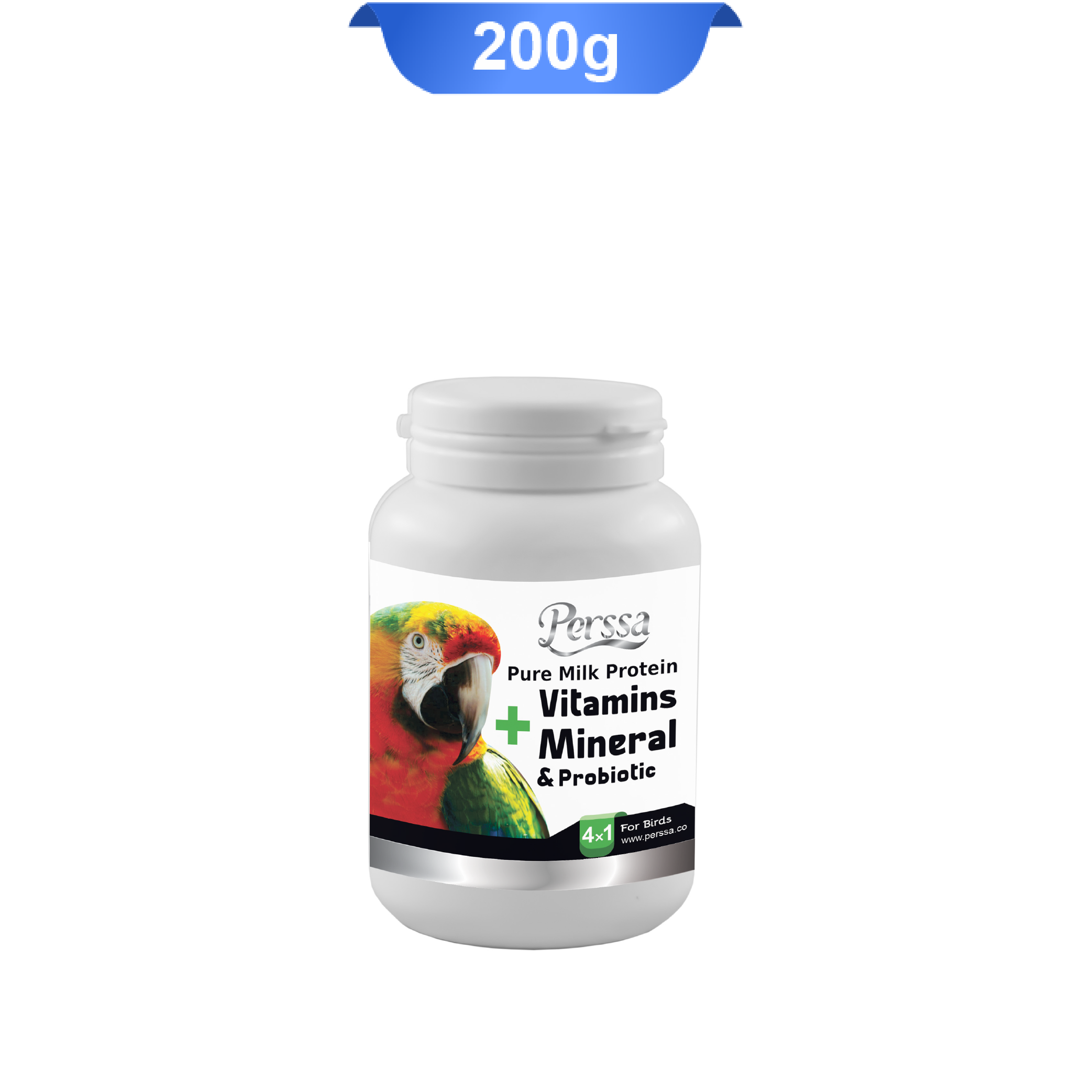 perssa-vitamins-and-mineral-200g پودر مولتی ویتامین مینرال پرندگان پرسا وزن 200 گرم