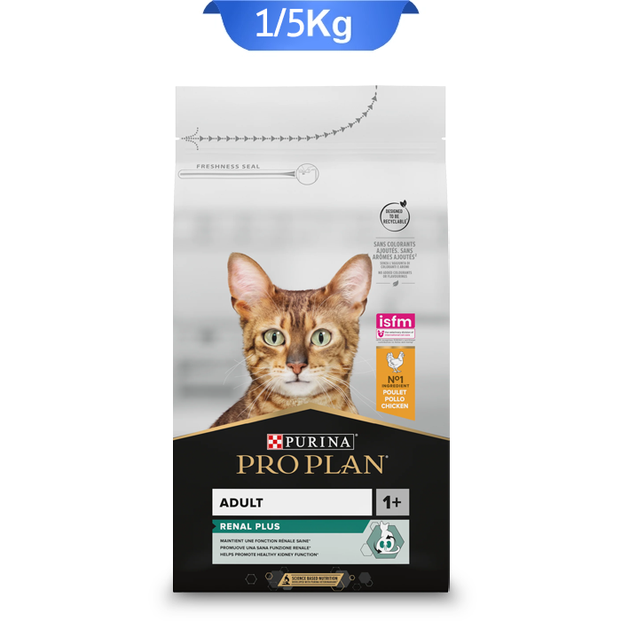 renal-plus-adult-dry-cat-food-chicken-flavor-weight-15kg غذای خشک پروپلن رنال پلاس گربه بالغ طعم مرغ وزن 1.5 کیلوگرم