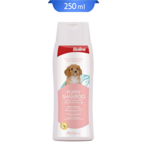 شامپو توله سگ بایولاین مدل پاپی حجم 250 میلی لیتر