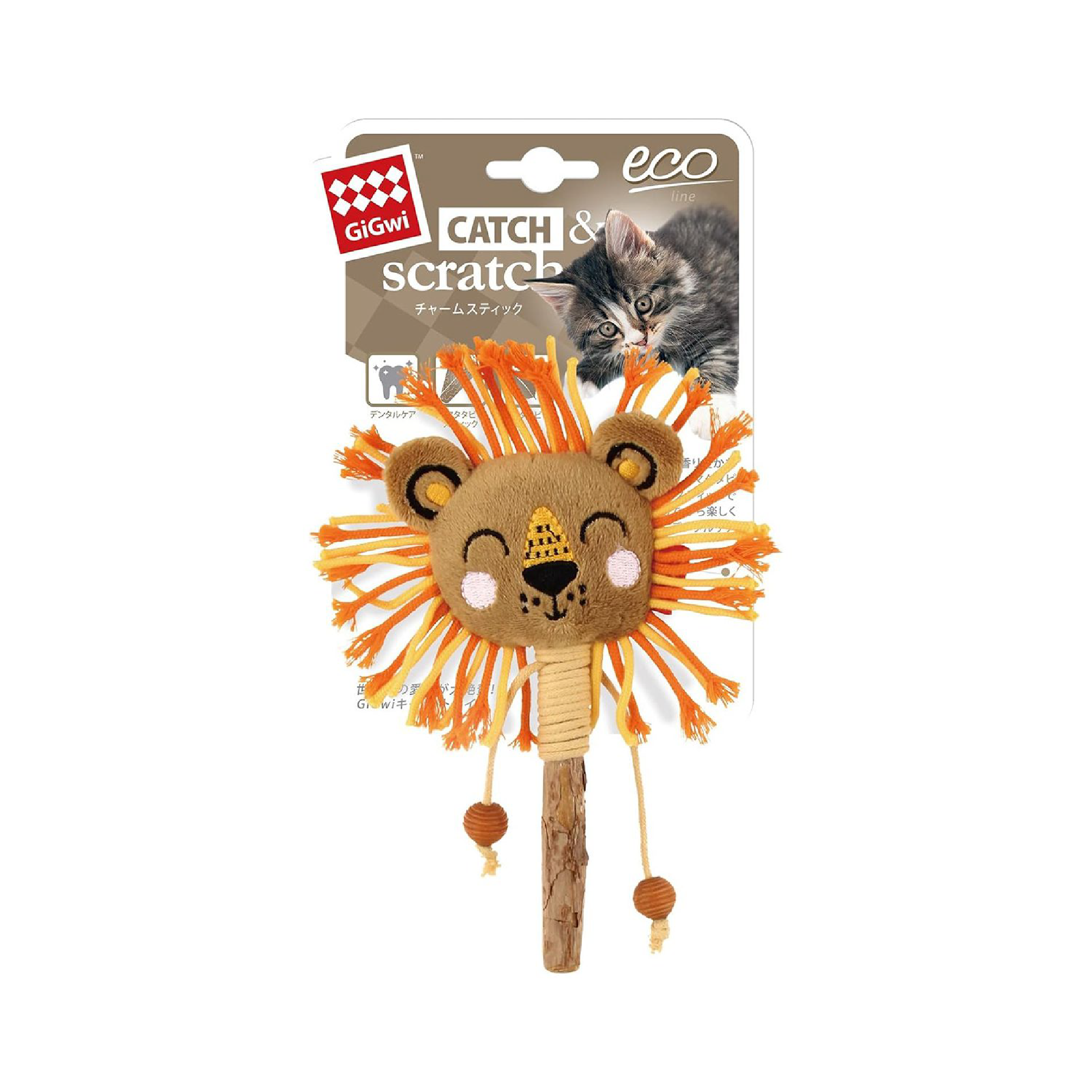 gigwi-toys-02 عروسک بازی گربه گیگوی gigwi فورپت مدل شیر - Image 1