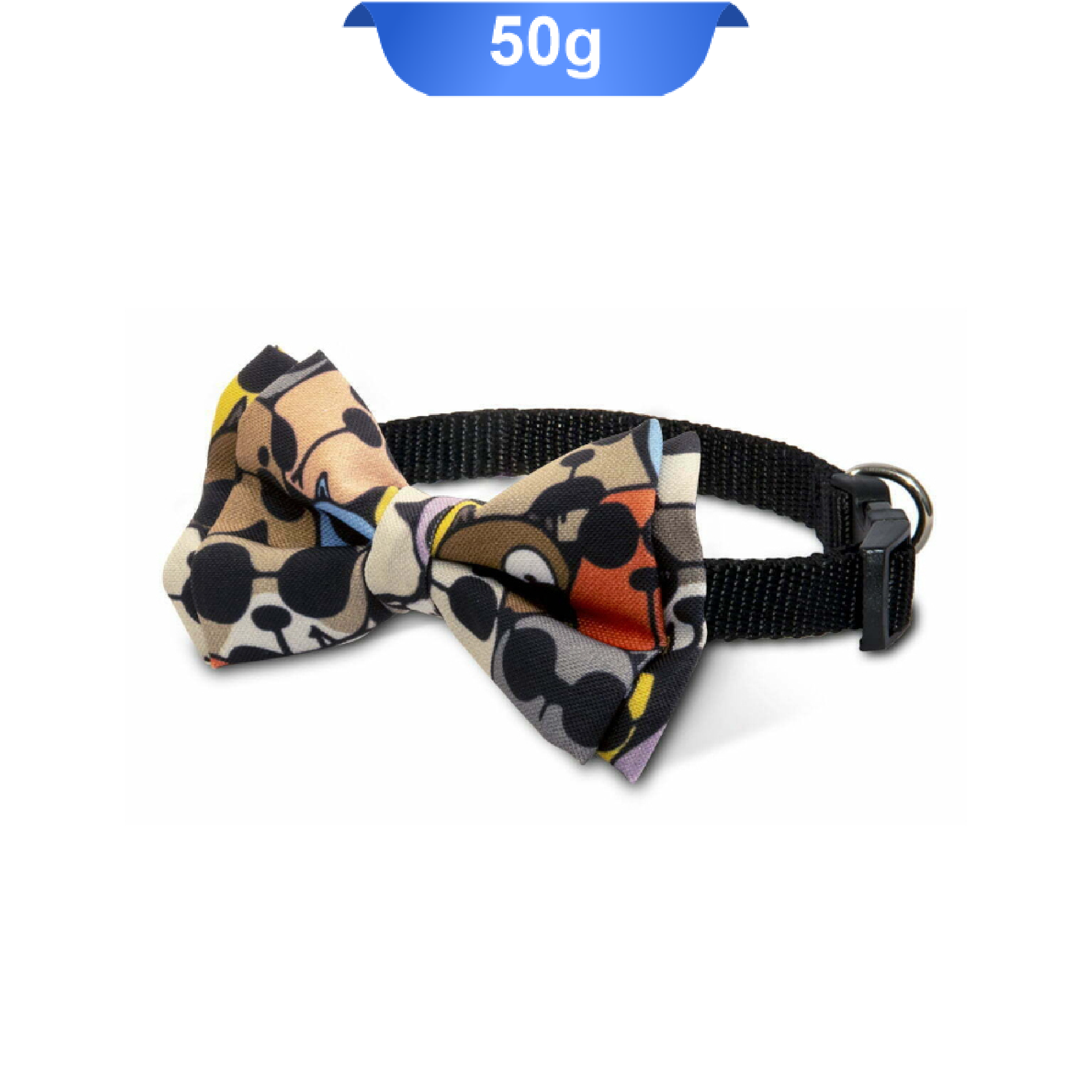 ninapet-dog-bow-collar-01 قلاده سگ کوچک نیناپت طرح پاپیون