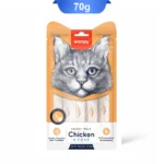 بستنی گربه طعم مرغ و خرچنگ ونپی بسته 5 عددی | Wanpy Creamy Treat Chicken & Crab
