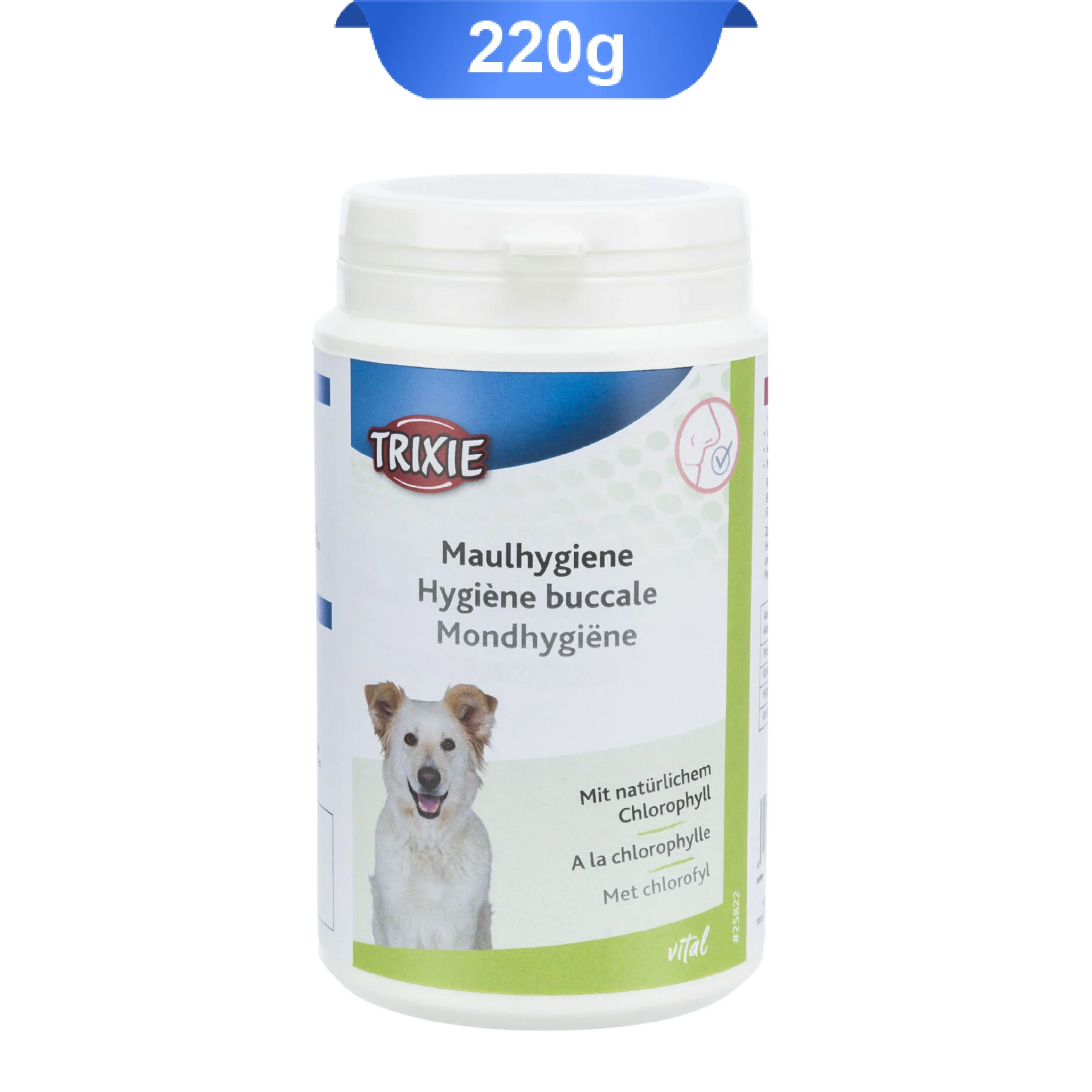 trixie-dog-maulhygiene-220g قرص خوشبو کننده دهان سگ تریکسی وزن 220 گرم