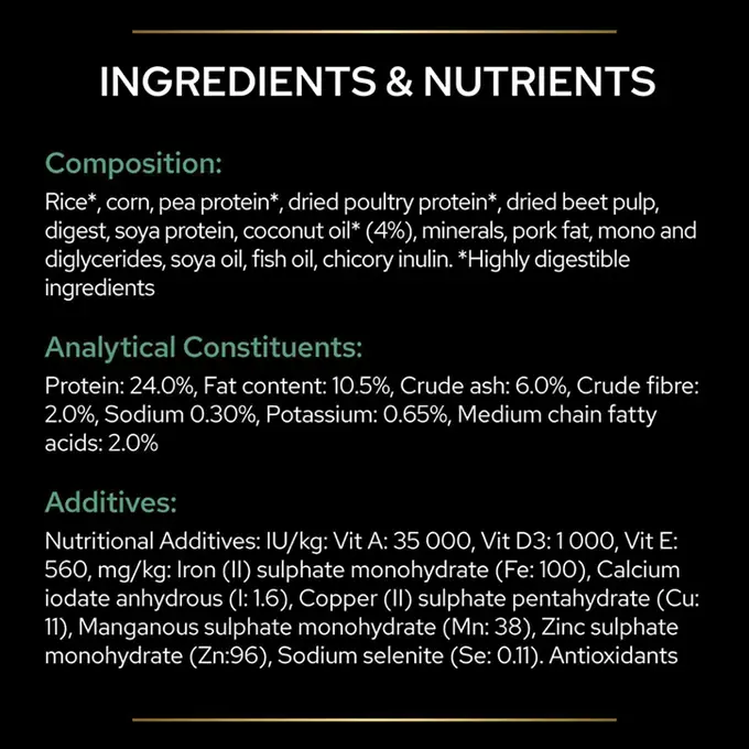 غذا خشک سگ پروپلن مدل گاسترو طعم مرغ وزن 1.5 کیلوگرم ProPlan Gastroenteric - Image 5