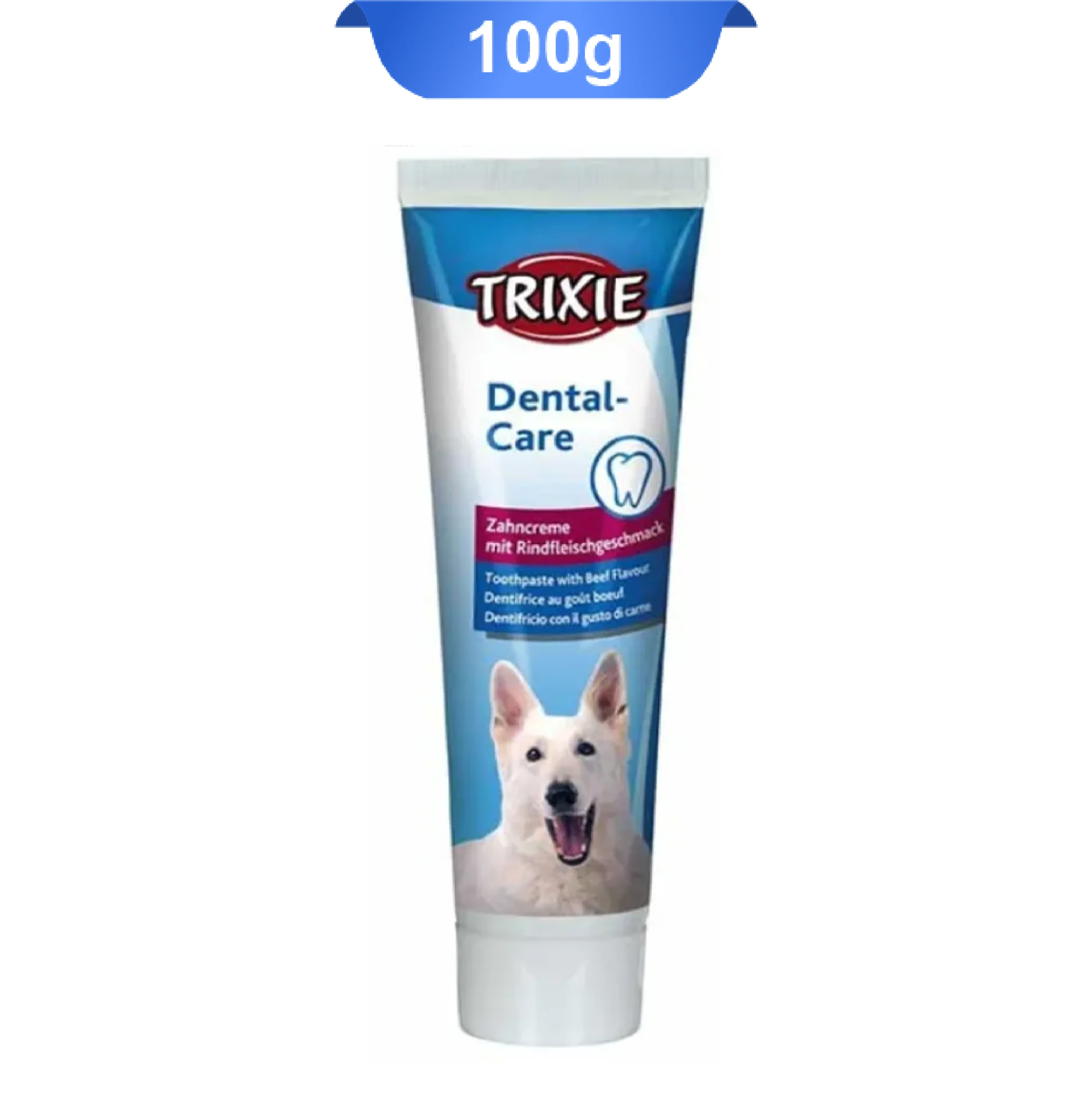 dental-care-trixie-lamb-100g خمیردندان تریکسی سگ با طعم گوشت وزن 100 گرم Trixie Dental Care Beef Flavour - Image 1