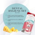 ست خمیردندان و مسواک بایولاین گربه Dental Hygiene Set for Cats - Image 2