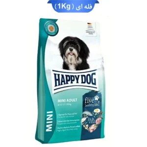 خرید غذای خشک سگ بالغ نژاد کوچک هپی داگ مینی ادالت