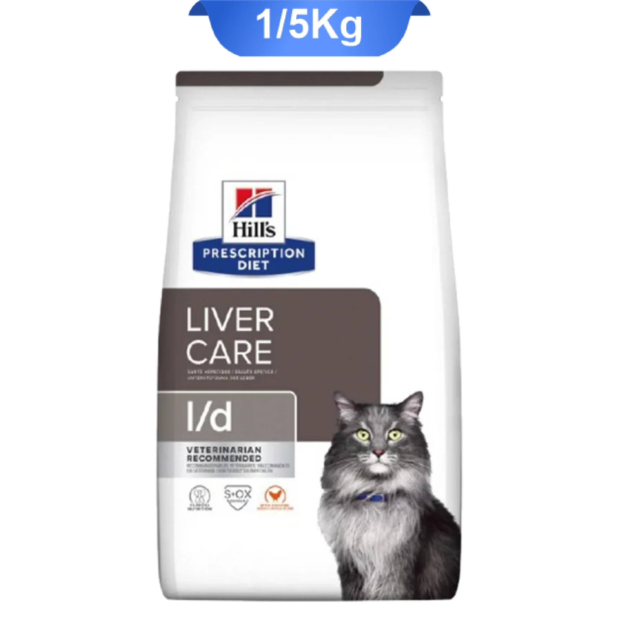 hills-liver-care-ld-1.5kg غذا خشک درمانی کبد گربه هیلز طعم مرغ وزن 1.5 کیلوگرم Hill’s Liver Care Cat Food - Image 1