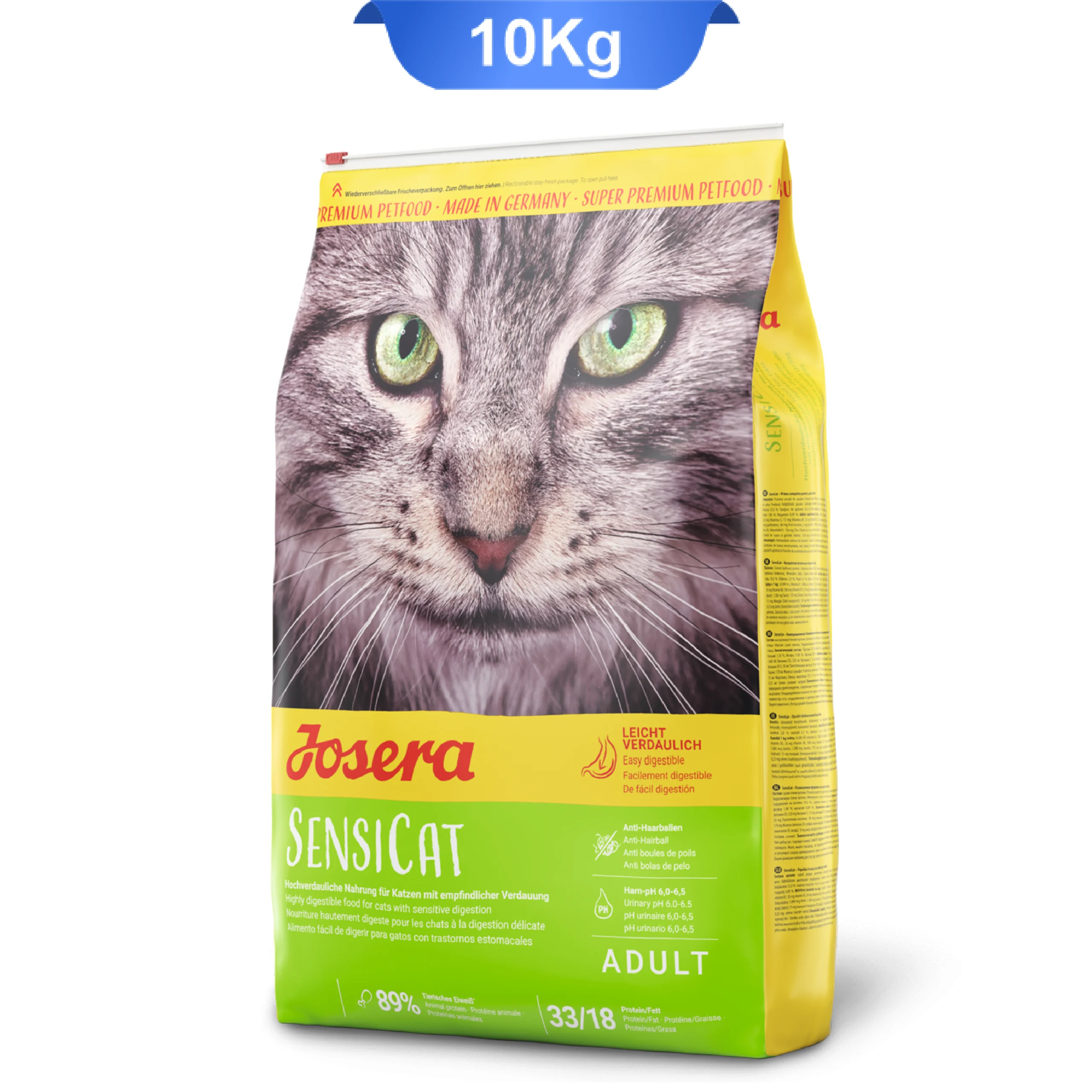 josera-sensicat-adult-10kg غذای گربه بالغ جوسرا سنسی کت وزن 1 کیلوگرم (فله ای) | Sensicat Josera
