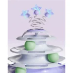 اسباب بازی گربه سه طبقه دارای سری فنری مدل(Star) - Image 2