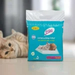 زیر انداز و پد حیوانات تافته آنتی باکتریال سایز 60*60 تعداد 5 عدد - Image 2