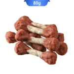 تشویقی سگ دمبلی تریکسی طعم سینه اردک وزن 80 گرم Trixie Duck Bites - Image 2