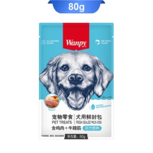 پوچ ونپی سگ طعم مرغ و گوشت گاو