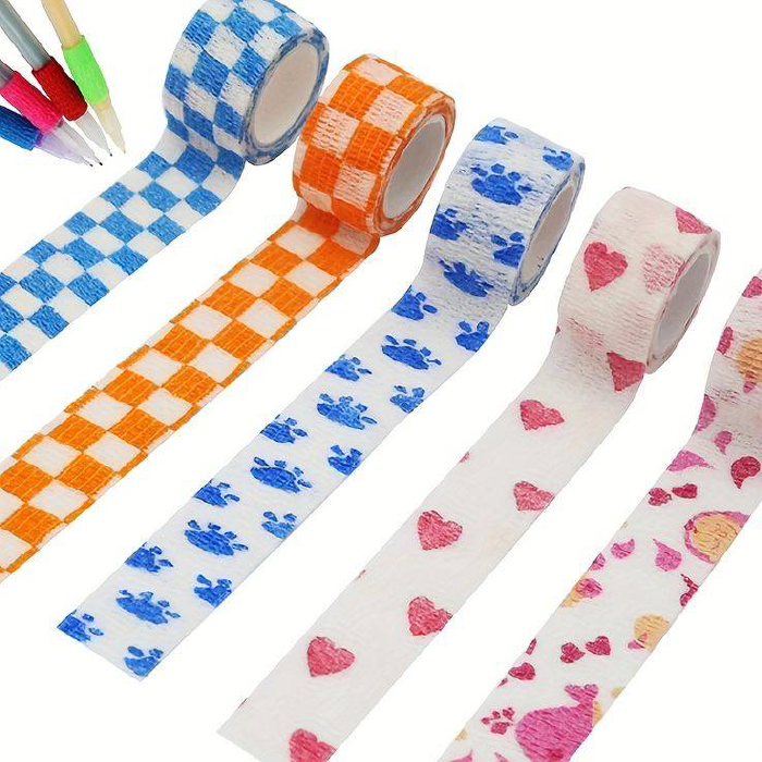 bandage-booties-05 پاپوش مدل باندکشی برای دست و پای سگ و گربه 2.5 سانتی متر - Image 1