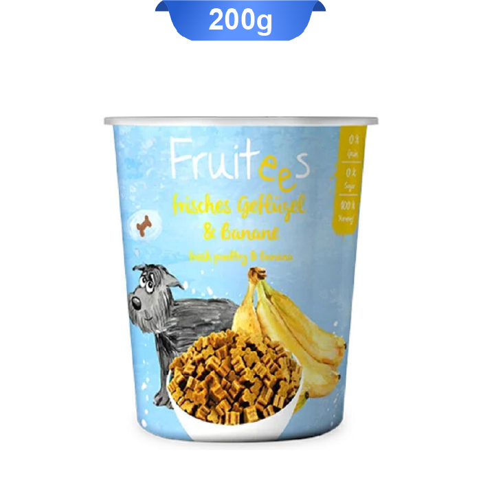 bosch-dog-treat-fruitees-with-poultry-banana تشویقی سگ بوش طعم مرغ و موز