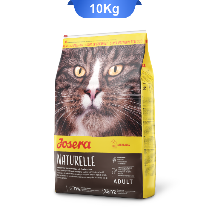 josera-naturelle-adult-10kg غذای گربه جوسرا عقیم شده ۱۰ کیلویی