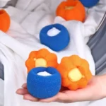پرزگیر ماشین لباسشویی ابری Magic Laundry Ball Kit Reusable Clothes Hair Cleaning