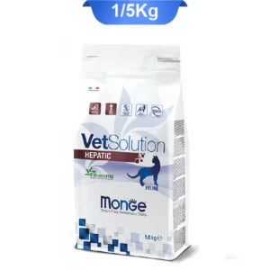 غذای خشک گربه مونژه هپاتیک با طعم مرغ