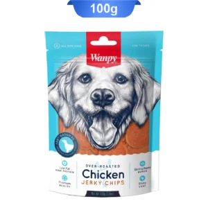 تشویقی ونپی سگ چیپسی با طعم مرغ وزن 100 گرم