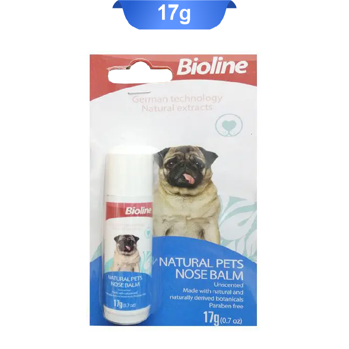 bioline-natural-pets-nose-balm-17g بالم نرم کننده بینی حیوانات بایولاین Bioline Natural Pets - Image 1