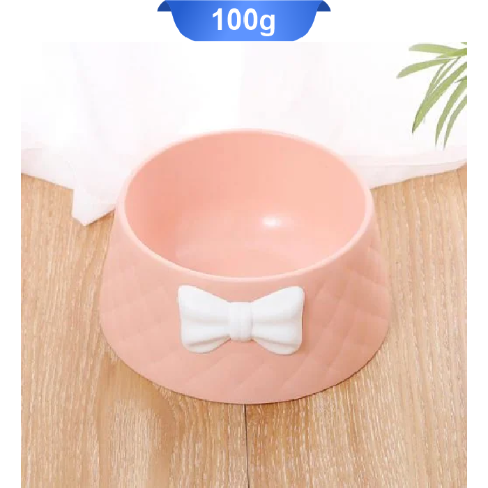 bow-tie-animal-container-01 ظرف آب و غذا حیوانات مدل پاپیونی - Image 1