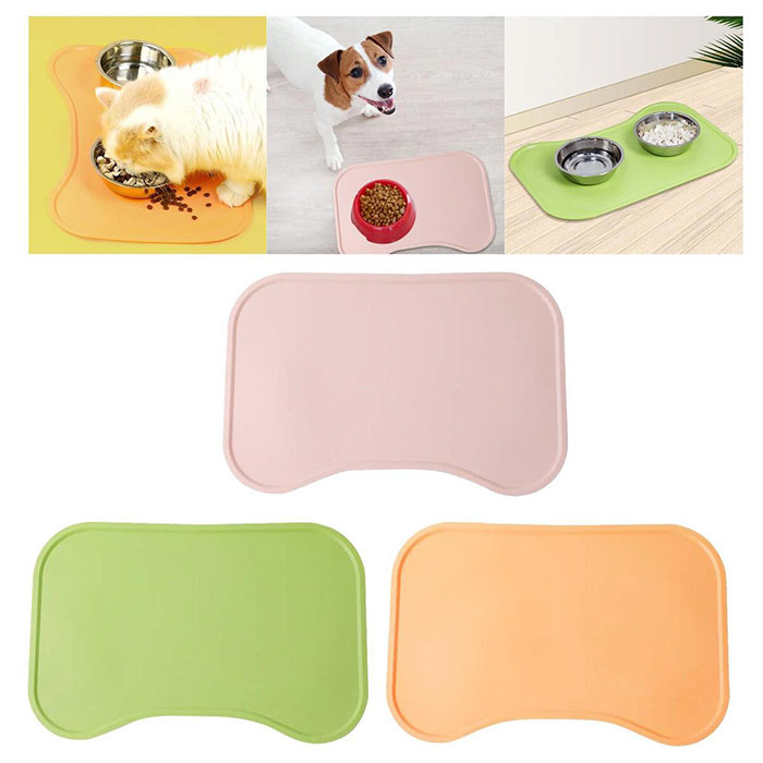 dog-and-cat-dish-mat-04 زیرانداز و مت زیر ظرف حیوانات - Image 1