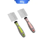 شانه گره باز کن سگ و گربه دو طرفه طرح استخوان