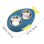 ظرف آب و غذا حیوانات مدل ماهی - Image 3