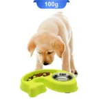 ظرف آرام خور دو قلو آب و غذا حیوانات مدل دلفین