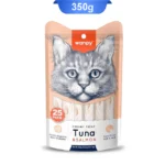 بستنی گربه ونپی طعم تن و سالمون بسته 25 عددی Wanpy Creamy Treat