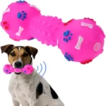 اسباب بازی دندانی سگ دمبل سوتکدار طرح پنجه کوچک - Image 2