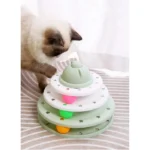 اسباب بازی گربه سه طبقه طرح گربه وارداتی - Image 3