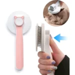 برس سگ و گربه به همراه دکمه تخلیه دار Key Pet Comb